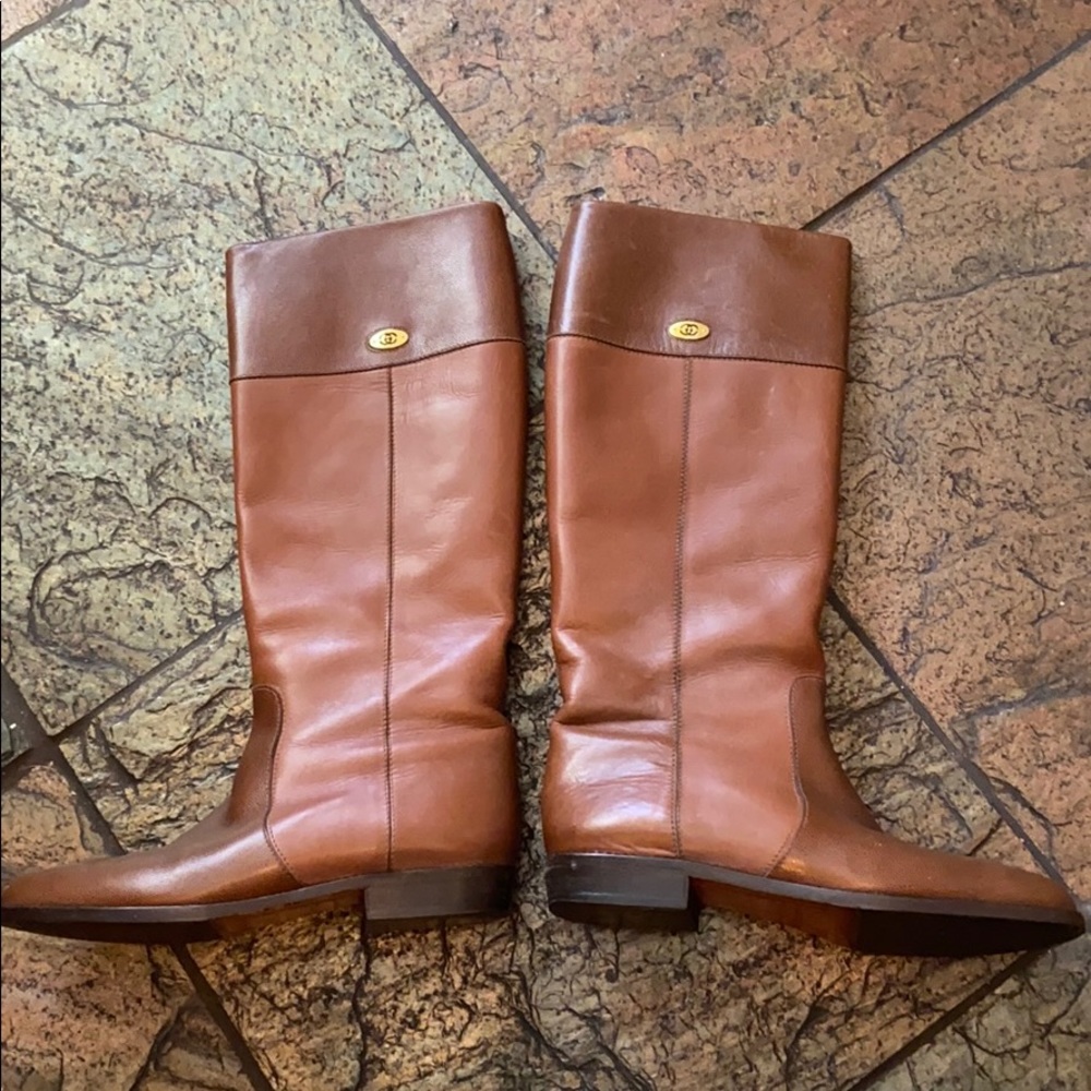 Gucci 🐎 Leather Riding Boots - Picture 3 of 8